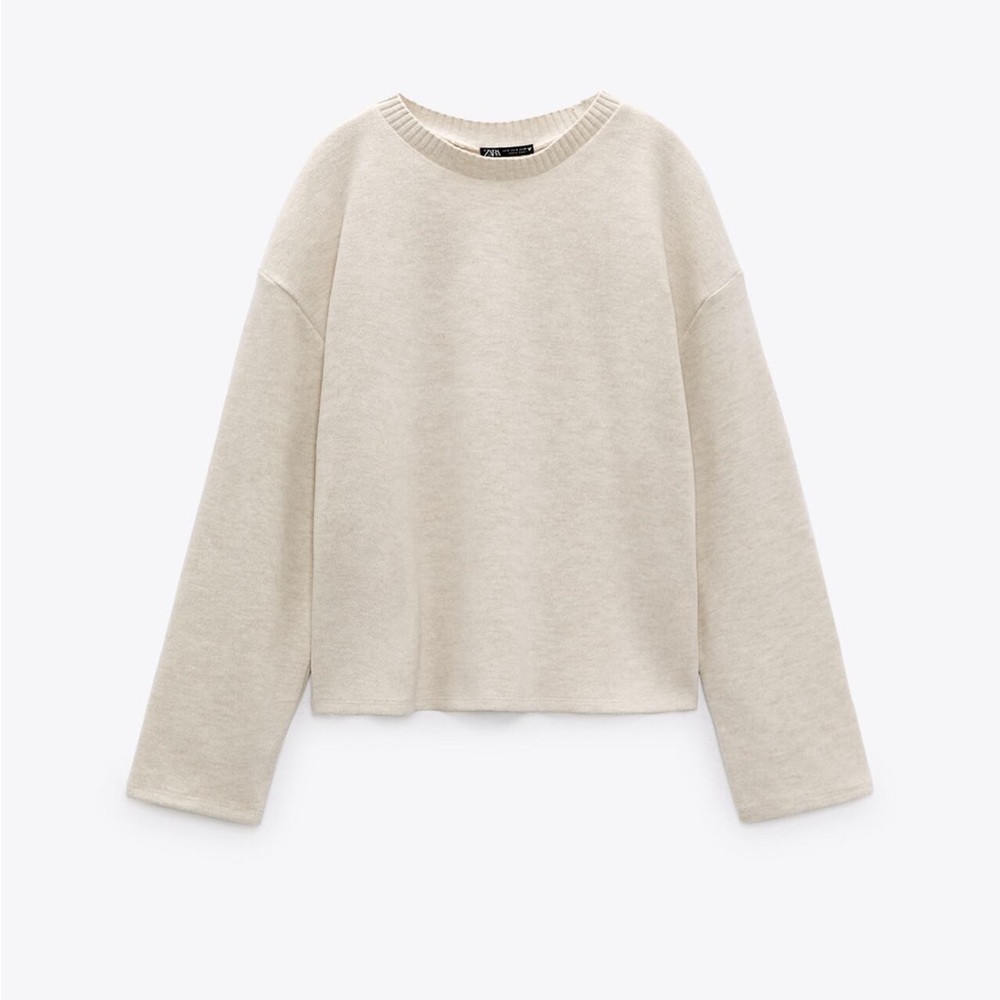 Zara soft sweatshirt
